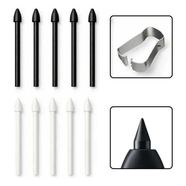 Ponta Caneta S Pen Touch para Samsung S6 S7 S8 S9 S10 S23 S24 S25 Book Tablet Celular Reposição
