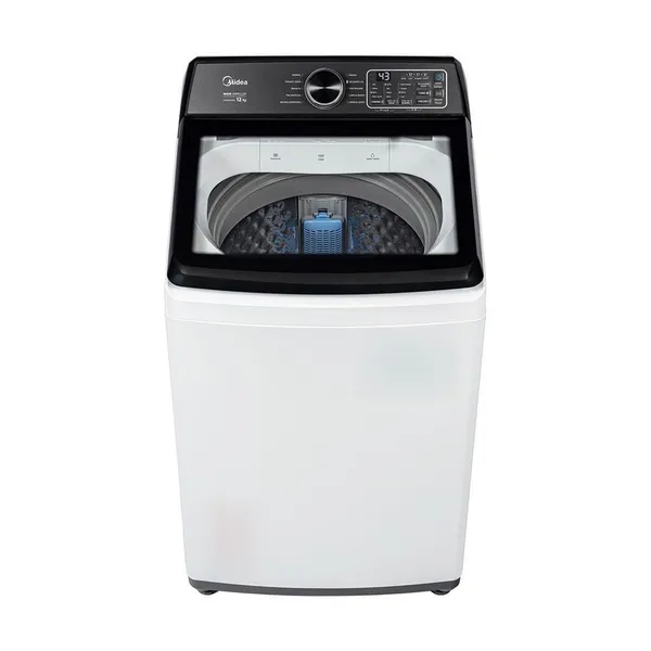 MÁQUINA DE LAVAR 12KG BRANCA WAVE IMPELLER MIDEA MAV04W120/WKBR04 110V
