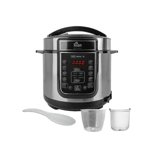 Kian Panela de Pressão 5L Elétrica Inox 127V PPE101