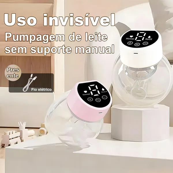 Bomba Tira Leite Elétrica : Ultra Silenciosa E Portátil