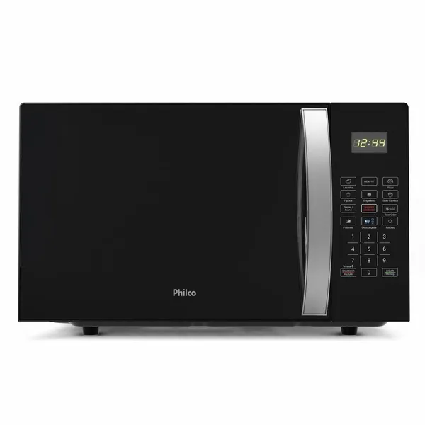 MICRO-ONDAS PHILCO 28 LITROS LIMPA FáCIL 1100W PRETO PMO30P 127V