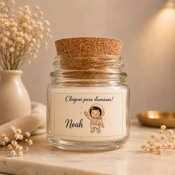 kit MINI VELA VEGANA AROMÁTICA PERSONALIZADA, CASAMENTO  MATERNIDADE, ANIVERSÁRIO,BATIZADO  KIT C/10/15/20/30/40