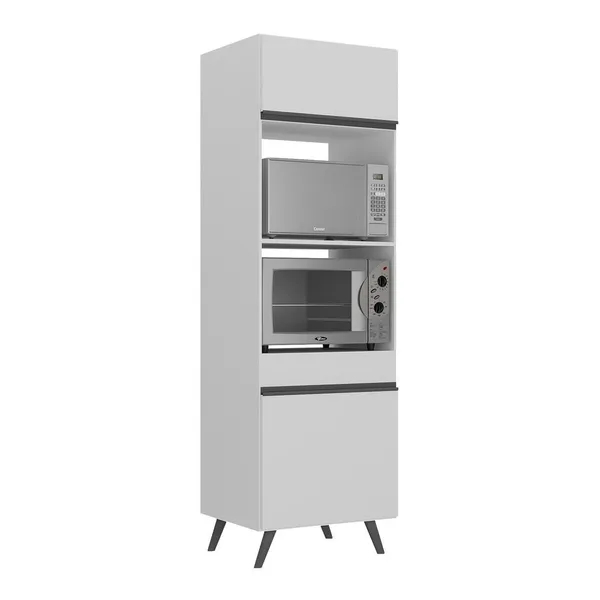 PANELEIRO 2 PORTAS 63CM PARA FORNO E MICROONDAS VENEZA MULTIMÓVEIS V3679