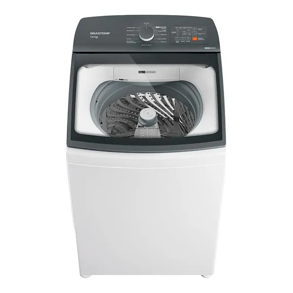 MÁQUINA DE LAVAR ROUPAS 14 KG BRASTEMP BWJ14 - AUTOMÁTICA, TIRA MANCHAS ADVANCED, BRANCA