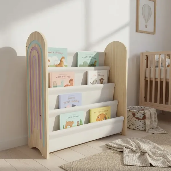 Estante Livro Infantil Montessori