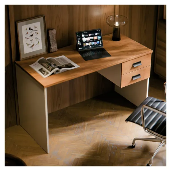 ESCRIVANINHA COM 2 GAVETAS HOME OFFICE PARA ESCRITÓRIO MESA DE PC COMPUTADOR PARA ESTUDO E TRABALHO LONDRES