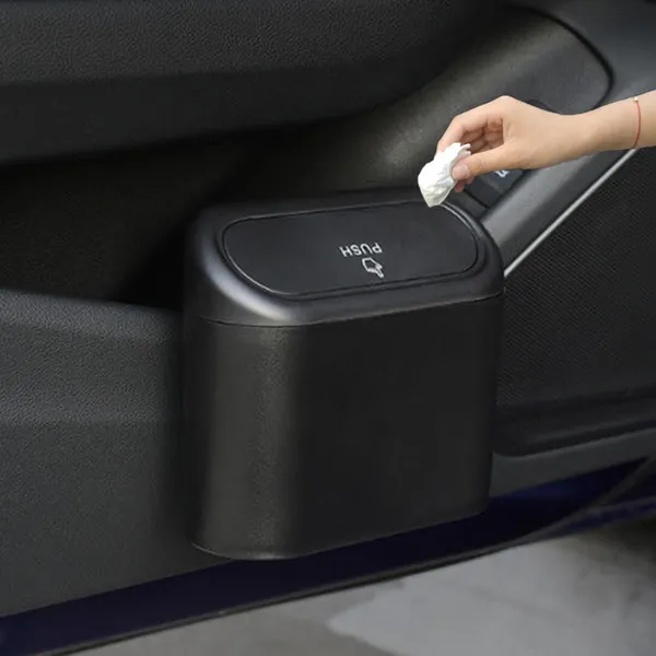 Lixeira Para Carro de Alta Qualidade - Suspensa - Anti-Odor - Frete Grátis!