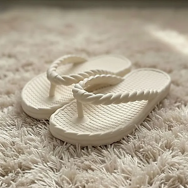 Sandália Trançada Chinelo Nuvem Feminina Ortopédica Leve e Macia - Envio Rápido