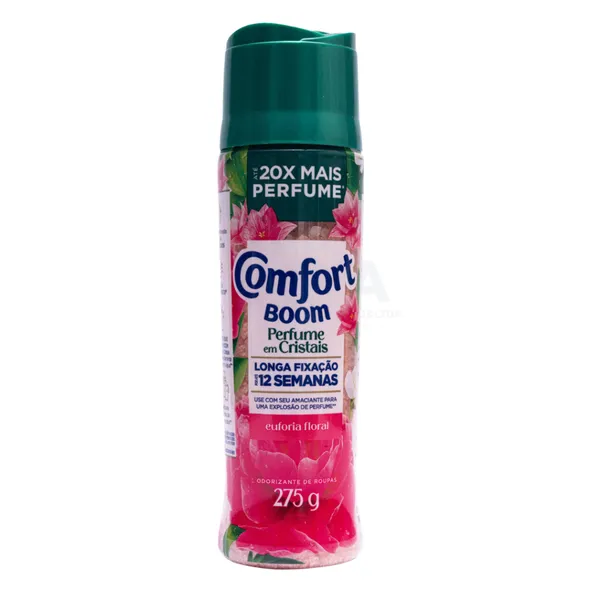Comfort Boom Perfume Para Roupas Em Cristais 275g