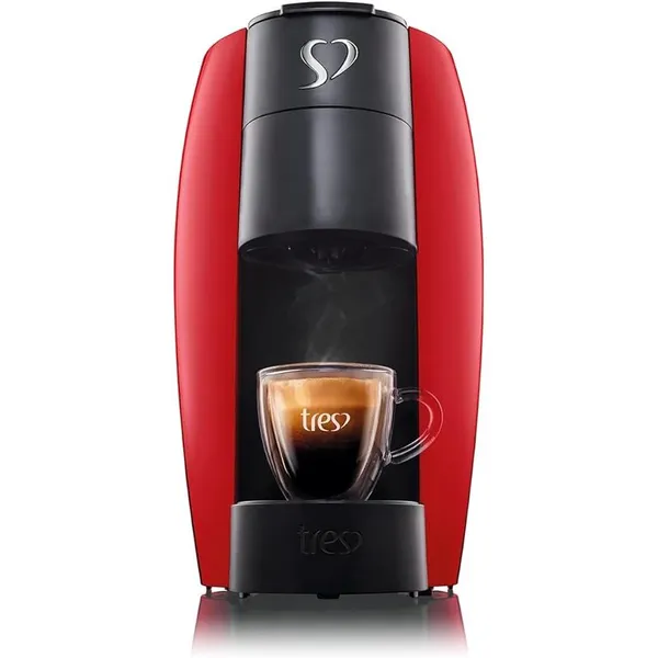 CAFETEIRA ESPRESSO 3 CORAçõES LUNA, MULTIBEBIDAS, VERMELHA - 110V