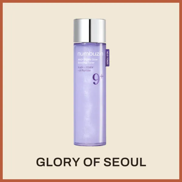 NUMBUZIN No.9 Toner | NAD+ PDRN Glow Boosting Toner 150ml