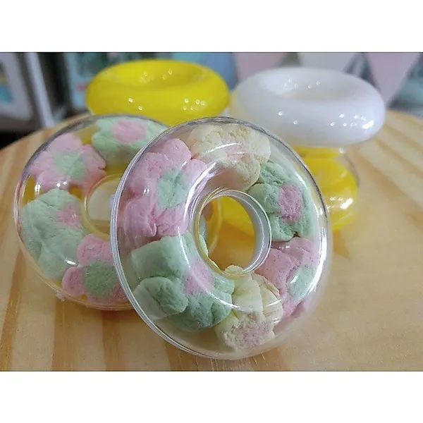 10 Baleiro Boia para Doces Festa Piscina Tropical Lembrancinha Decoração  Acrílico 6x2,5cm cod 0202