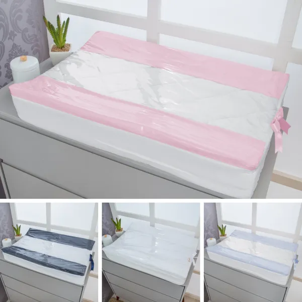 Trocador De Comoda Anatomico Impermeavel Para Bebe Menina Menino