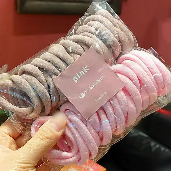 Kit 50 Elásticos de Cabelo MEIKE1 para Criança e Adulto – Rabicó 50 Unidades