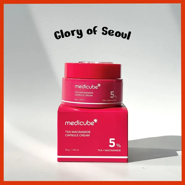 [New] MEDICUBE TXA Niacinamide Capsule Cream, 55g | 5% TXA + Niacinamide