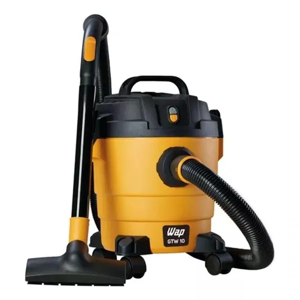 ASPIRADOR DE Pó E ÁGUA WAP GTW 10 1400W 10 LITROS AMARELO/PRETO 127V FW005705