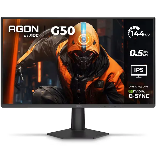 Monitor Gamer 27 AGON 27G50F 144Hz G-Sync 0,5ms