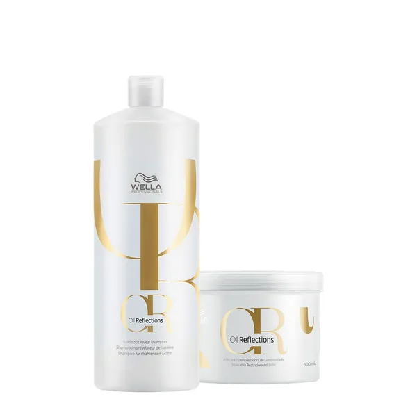 Kit Wella Professionals Oil Reflections Shampoo e Máscara (2 produtos)