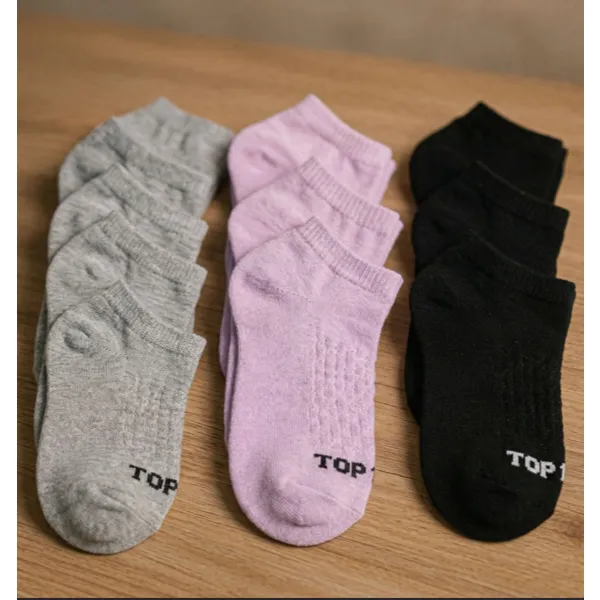 🔥KIT até 15 pares de Meia feminina soquete menor preço direto da fabrica Algodão