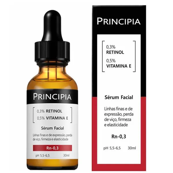 Sérum Principia Retinol 0,3% + Vitamina E - Rn-0,3 Skincare