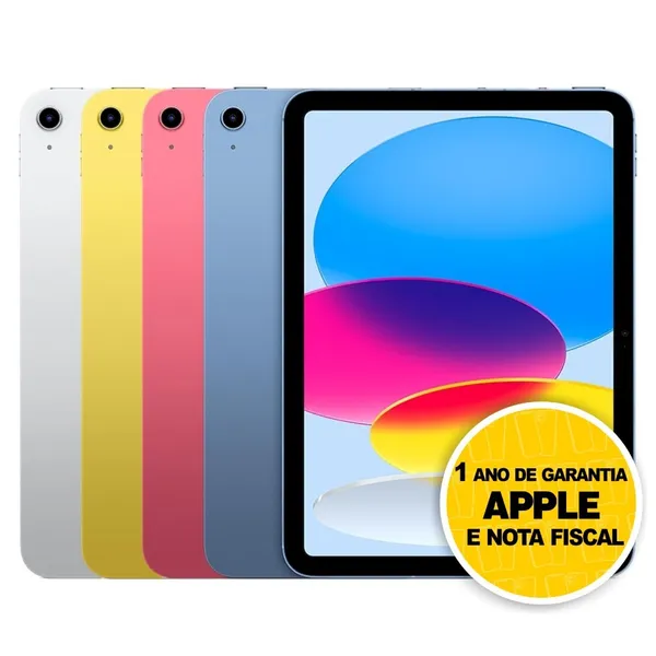 iPad Apple 11” geração A16 128gb Wi-Fi tela 11pol Original Novo