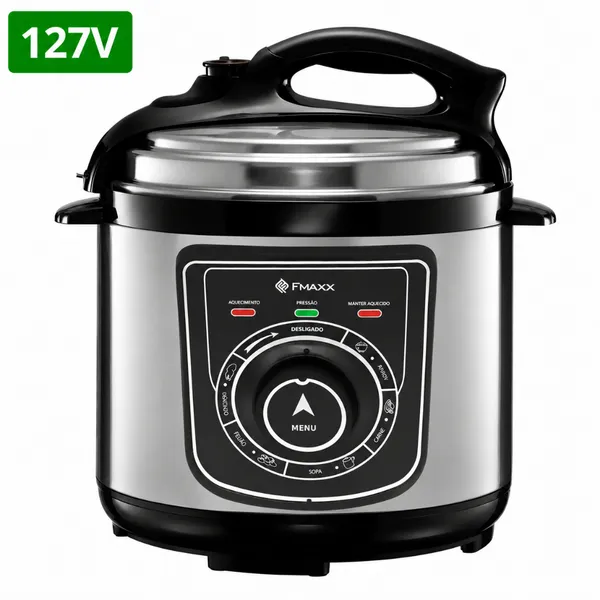 Panela de pressão elétrica Fmaxx Kitchen Chef 4 litros 800w