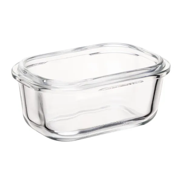 POTE HERMÉTICO COM TAMPA RETANGULAR LYOR 120ML VIDRO