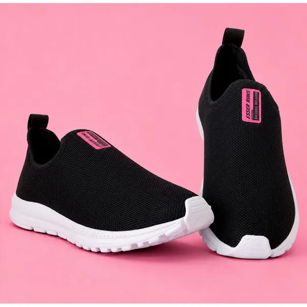Tênis Meia Feminino Slip On Calce Fácil