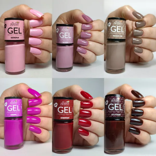 Esmalte Bella Brazil Efeito Gel 9ml