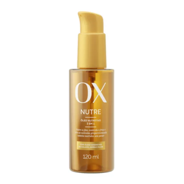 Óleo Nutritivo 3 em 1 120ml OX