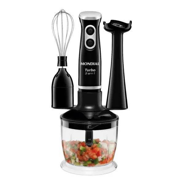 MIXER TURBO MONDIAL M-14 3 EM 1 POTENCIA 350W 60HZ