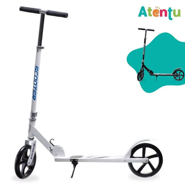 Patinete Adulto Juvenil 2 Rodas Dobrável Ajustável Até 100Kg