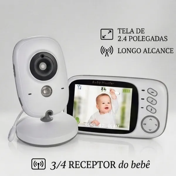 Babá Eletrônica com Câmera e Tela