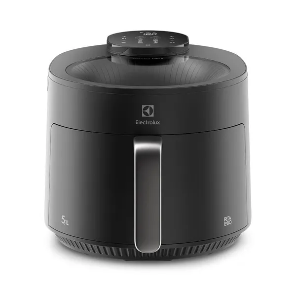 AIR FRYER ELECTROLUX POR RITA LOBO 5,1L CINZA EXPERT C/VISOR 1500W (EAF170)
