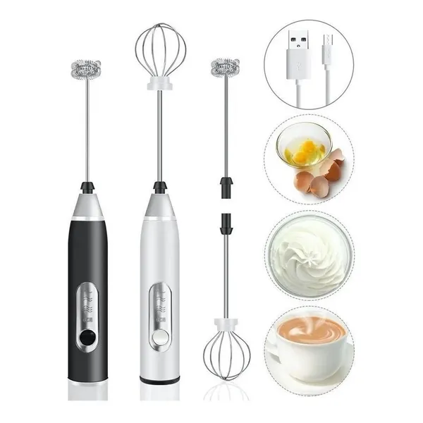 Mixer Batedor Misturador Mixer Elétrico Para Bebidas Leite Café Clara de Ovos Envio Imediato!!!