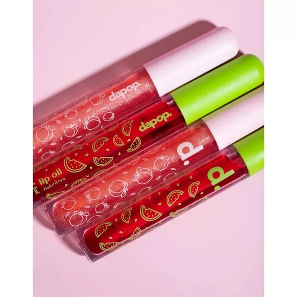 LIP OIL NUTRITIVO DE  MELANCIA E PÊSSEGO - DAPOP
