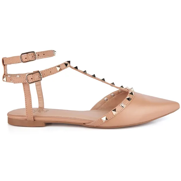 Mule Feminino Couro Bovino Bico Fino Pirâmide Muda Luxo Elegante Confortável Casual Antiderrapante