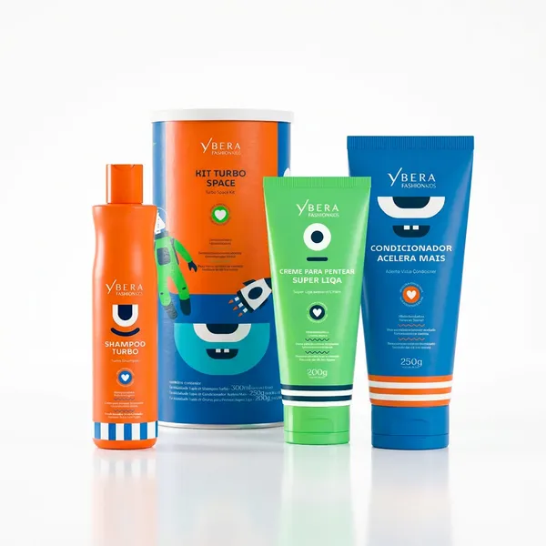 KIT CRONOGRAMA CAPILAR KIDS PARA MENINO - FASHION GOLD