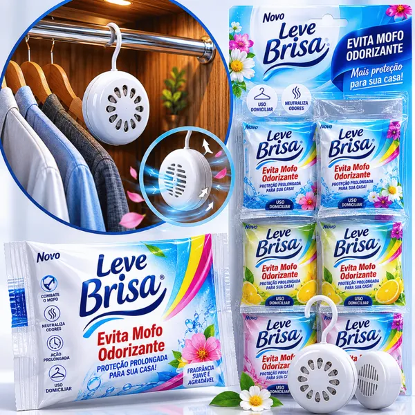 Kit Leve Brisa Evita Mofo Odorizante
