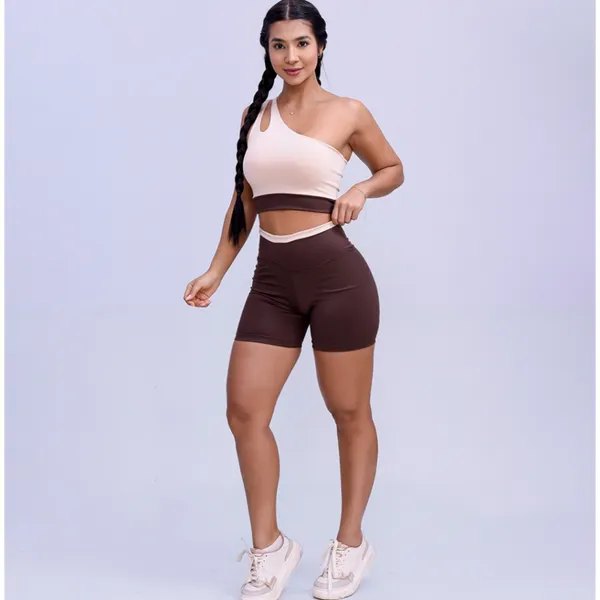 Conjunto Bicolor Fitness Zero Transparência