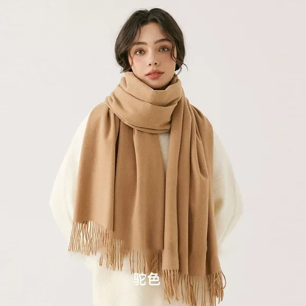 Cachecol Inverno Lenço Pashmina Xale Echarpe  -200g