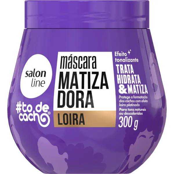 #todecacho Máscara Matizadora Roxa 300g