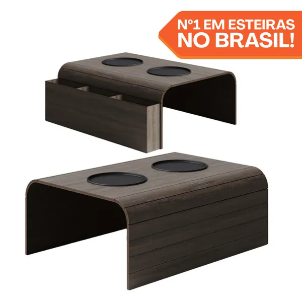 Esteira Suporte Porta Controle e Copos Para Sofá Envio Imediato
