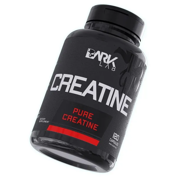 Creatina Monohidratada 100% Pura 120 Cápsulas Dark Lab