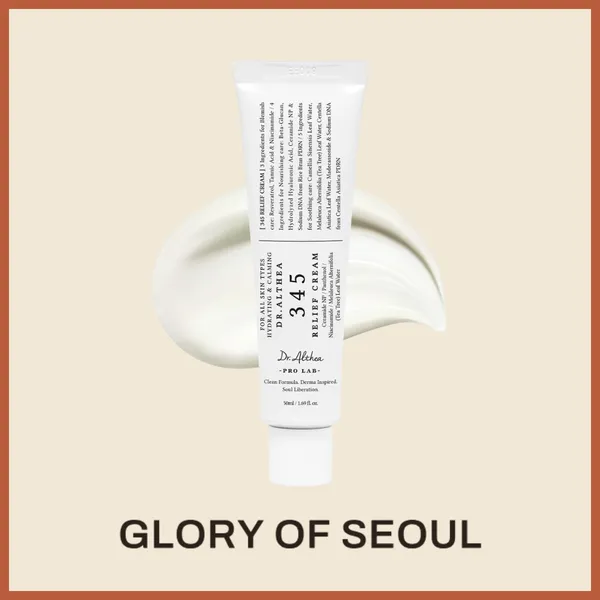 [Dr.Althea] 345 Relief Cream, 50mL - Lightweight Post-Acne Care