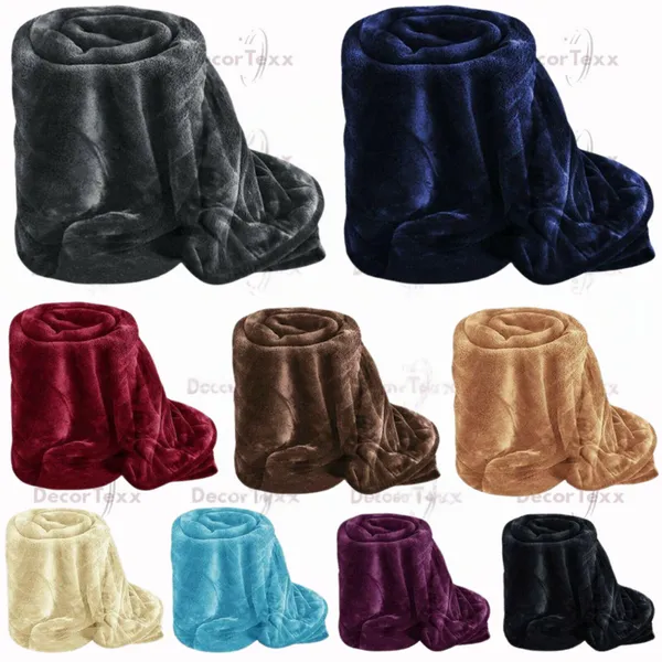 Cobertor Manta Casal 2,00x1,80m Microfibra Fleece Soft Lisa