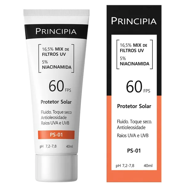 Protetor Solar ​Facial PS-01 FPS 60 Principia