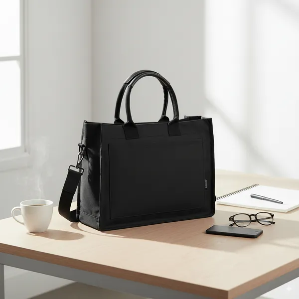 Bolsa Tote Mini Feminina Gocase com Bolsos Internos e Porta-Notebook