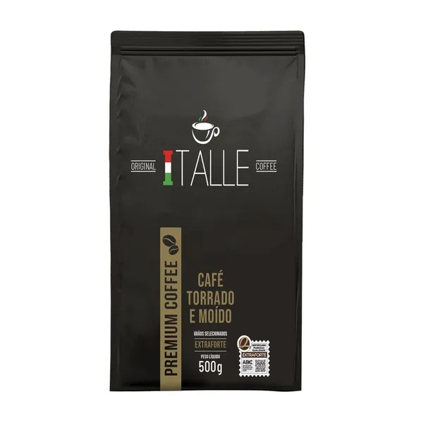 Café Torrado e Moído Extraforte Italle 500g