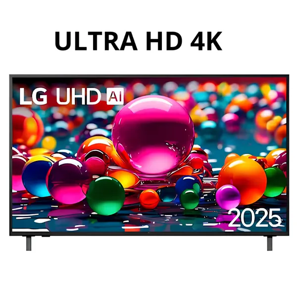 SMART TV 43 LG LED 4K UHD - 43AU801C0SA  COM THINQ AI, GOOGLE ASSISTENTE E AMAZON ALEXA